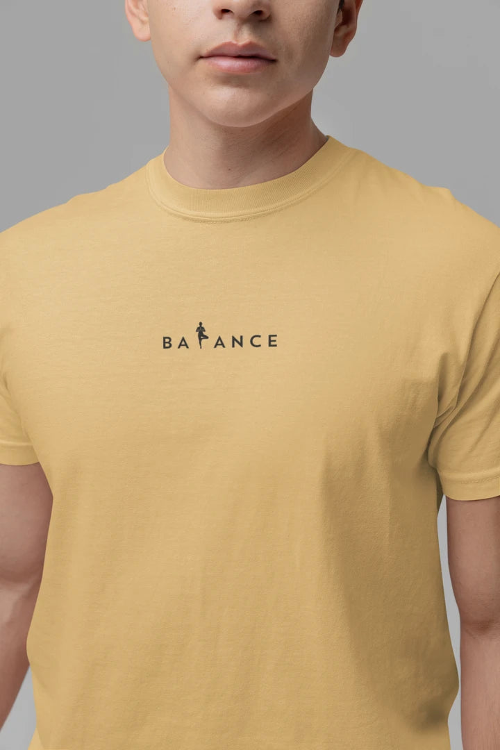 Balance Yoga Typography Unisex T-Shirt