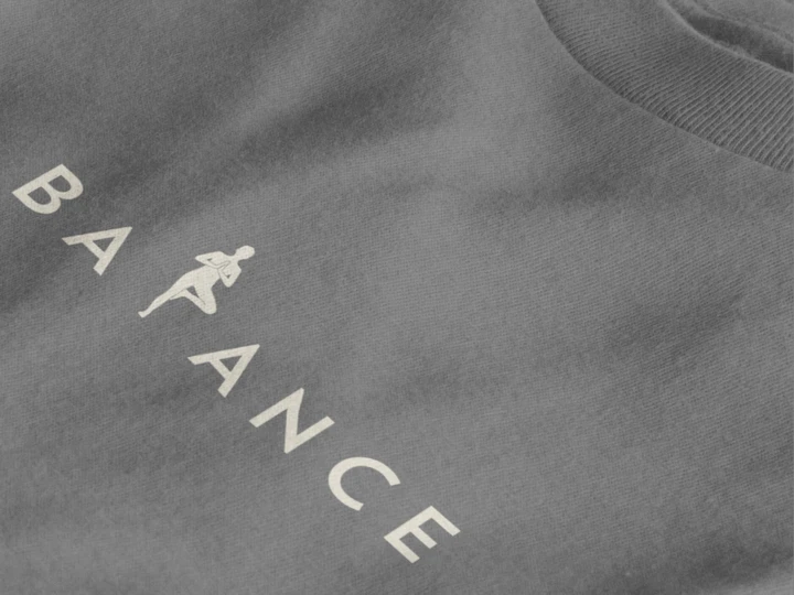 Balance Yoga Typography Unisex T-Shirt