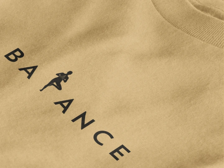 Balance Yoga Typography Unisex T-Shirt