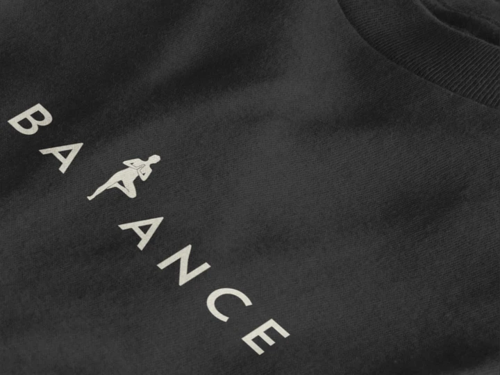 Balance Yoga Typography Unisex T-Shirt