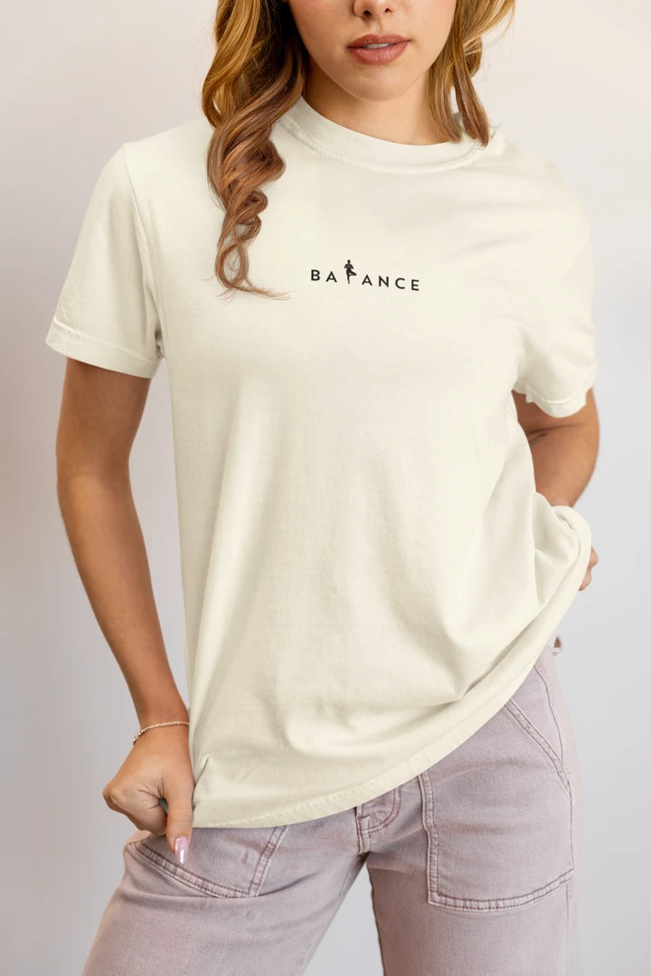 Balance Yoga Typography Unisex T-Shirt