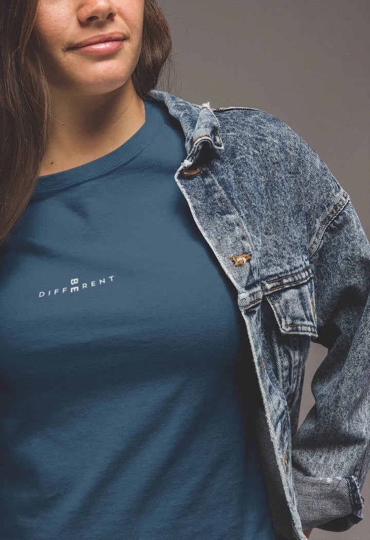 Be Different Minimal Typography Unisex T-Shirt