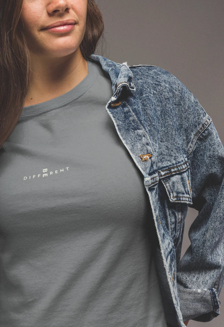 Be Different Minimal Typography Unisex T-Shirt