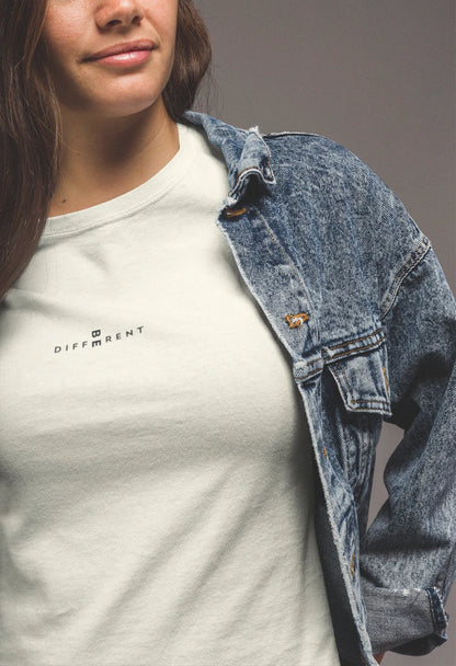 Be Different Minimal Typography Unisex T-Shirt
