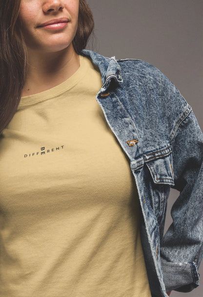 Be Different Minimal Typography Unisex T-Shirt