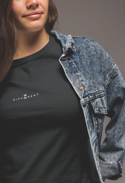 Be Different Minimal Typography Unisex T-Shirt