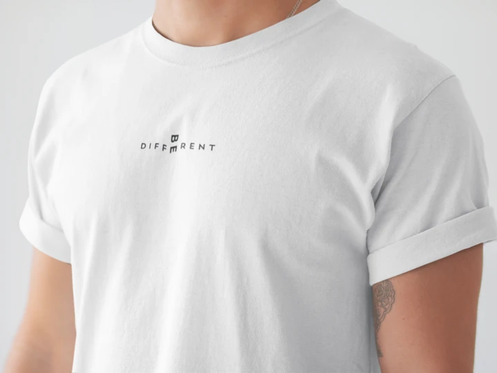 Be Different Minimal Typography Unisex T-Shirt