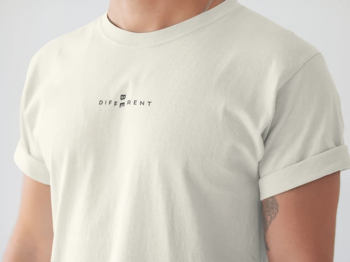 Be Different Minimal Typography Unisex T-Shirt