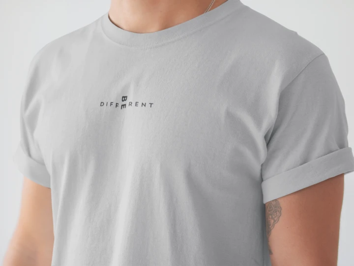Be Different Minimal Typography Unisex T-Shirt