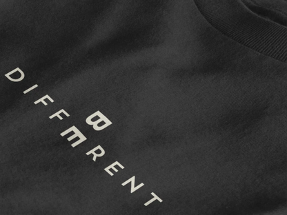Be Different Minimal Typography Unisex T-Shirt