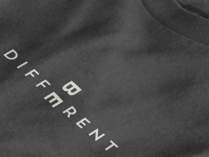 Be Different Minimal Typography Unisex T-Shirt