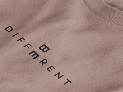 Be Different Minimal Typography Unisex T-Shirt