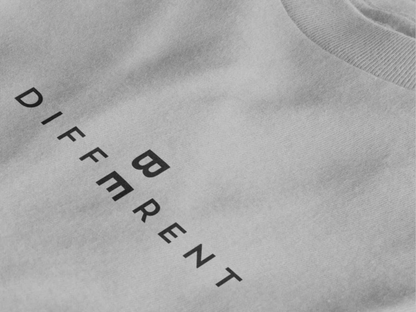 Be Different Minimal Typography Unisex T-Shirt