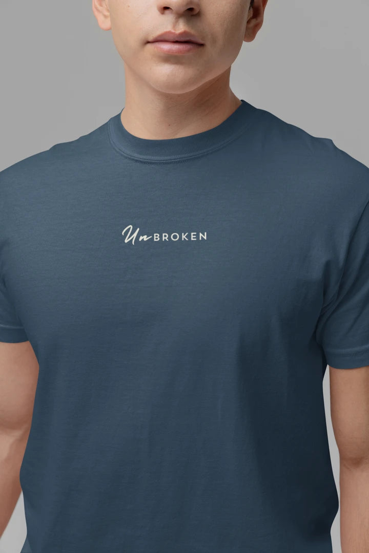 Unbroken Handwritten Typography Unisex T-Shirt