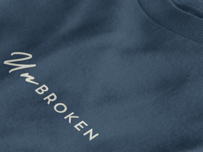 Unbroken Handwritten Typography Unisex T-Shirt