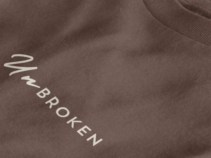 Unbroken Handwritten Typography Unisex T-Shirt