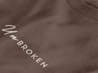 Unbroken Handwritten Typography Unisex T-Shirt