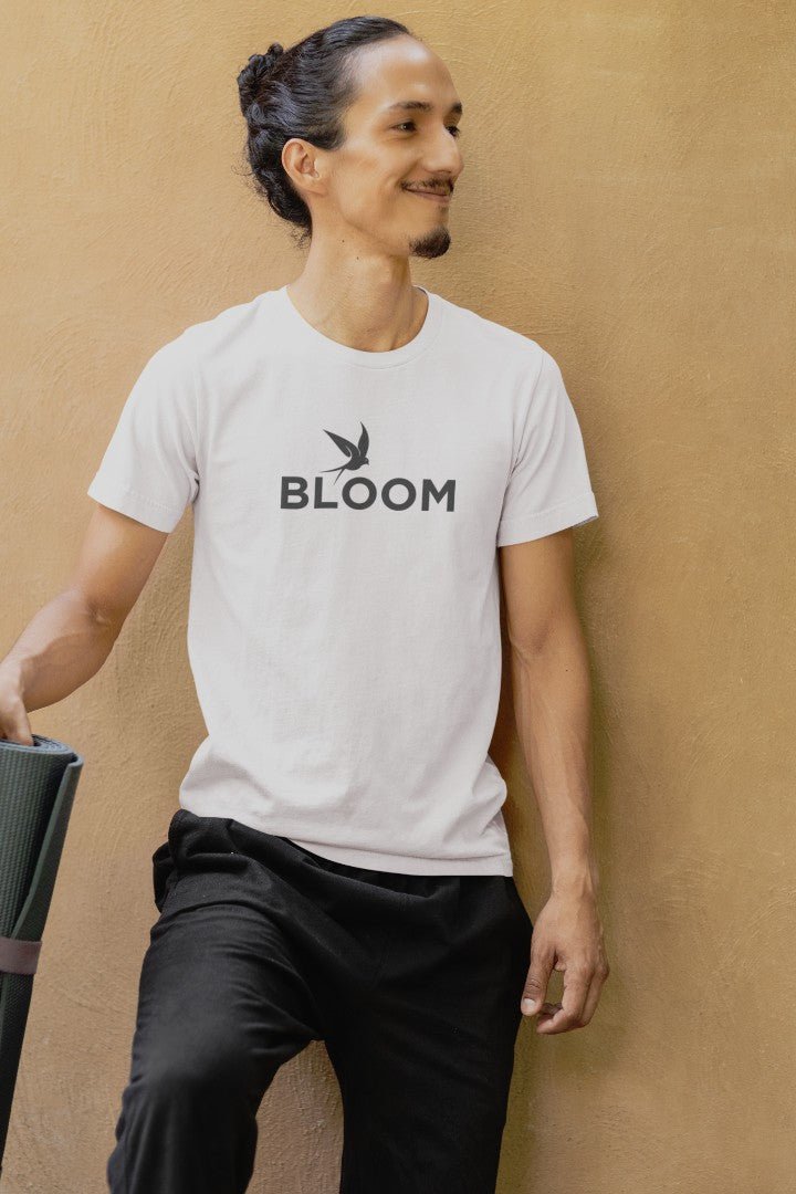 Minimalist Cotton “Bloom” Typography T-Shirt - Trendzkraft